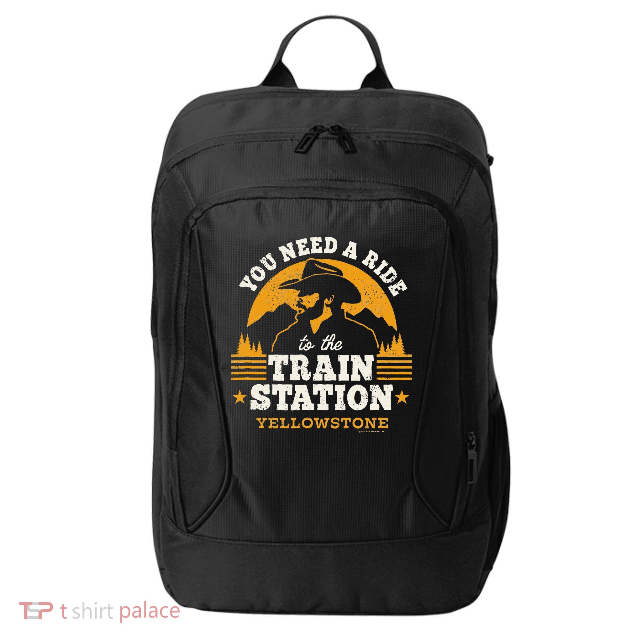 Yellowstone You Need A Ride To The Train Station City Backpack