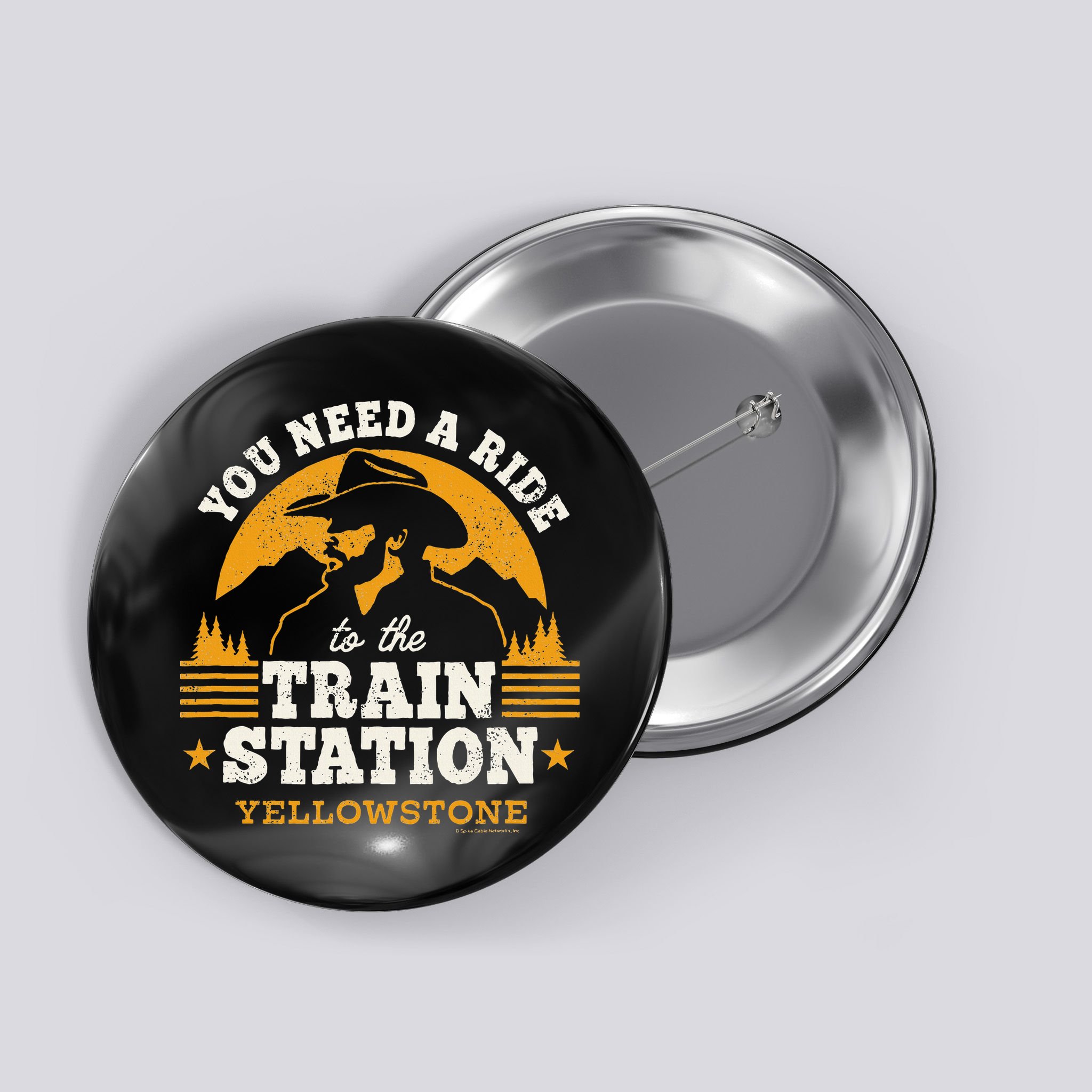 Yellowstone You Need A Ride To The Train Station Button