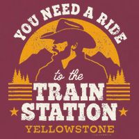 Yellowstone You Need A Ride To The Train Station 16oz Travel Tumbler