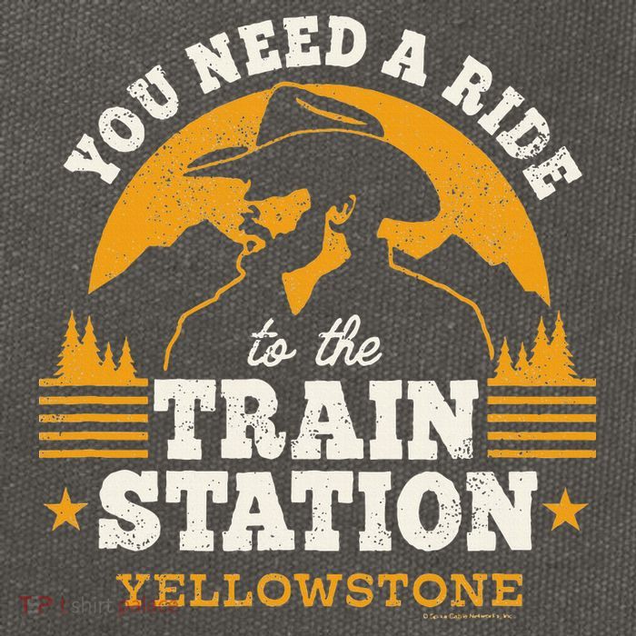 Yellowstone You Need A Ride To The Train Station Cotton Canvas Backpack