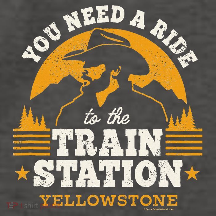Yellowstone You Need A Ride To The Train Station Vector Backpack