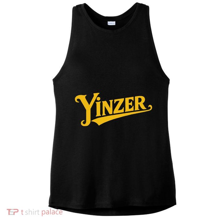 Yinzer Yinz Pittsburgh Sl City Love Pennsylvania Ladies PosiCharge Tri-Blend Wicking Tank