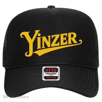 Yinzer Yinz Pittsburgh Sl City Love Pennsylvania High Crown Mesh Back Trucker Hat