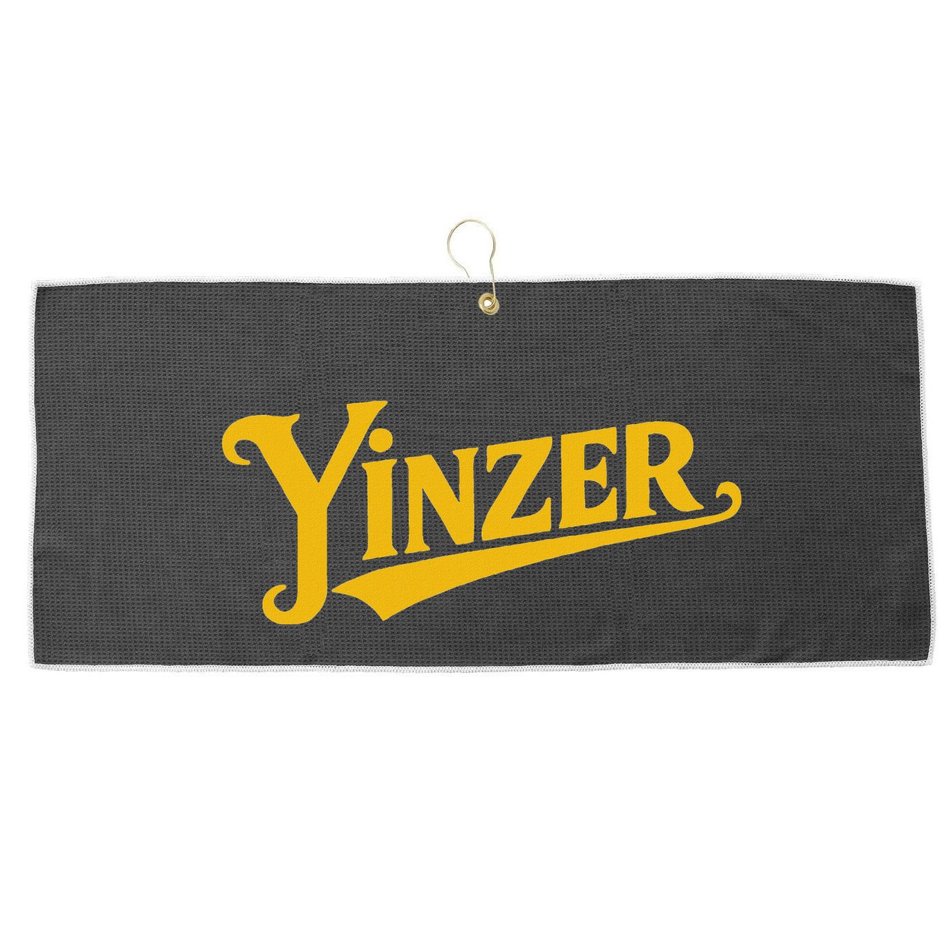 Yinzer Yinz Pittsburgh Sl City Love Pennsylvania Large Microfiber Waffle Golf Towel
