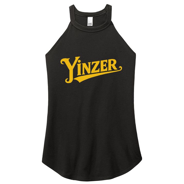 Yinzer Yinz Pittsburgh Sl City Love Pennsylvania Women's Perfect Tri Rocker Tank