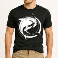 Ying Yang Shark Cooling Performance Crew T-Shirt