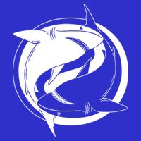 Ying Yang Shark Apron