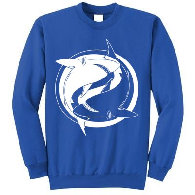 Ying Yang Shark Sweatshirt