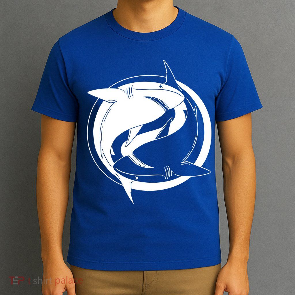 Ying Yang Shark T-Shirt