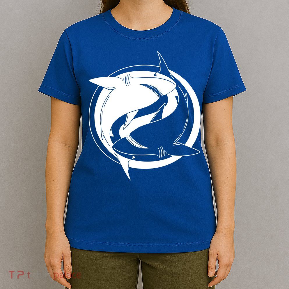 Ying Yang Shark T-Shirt