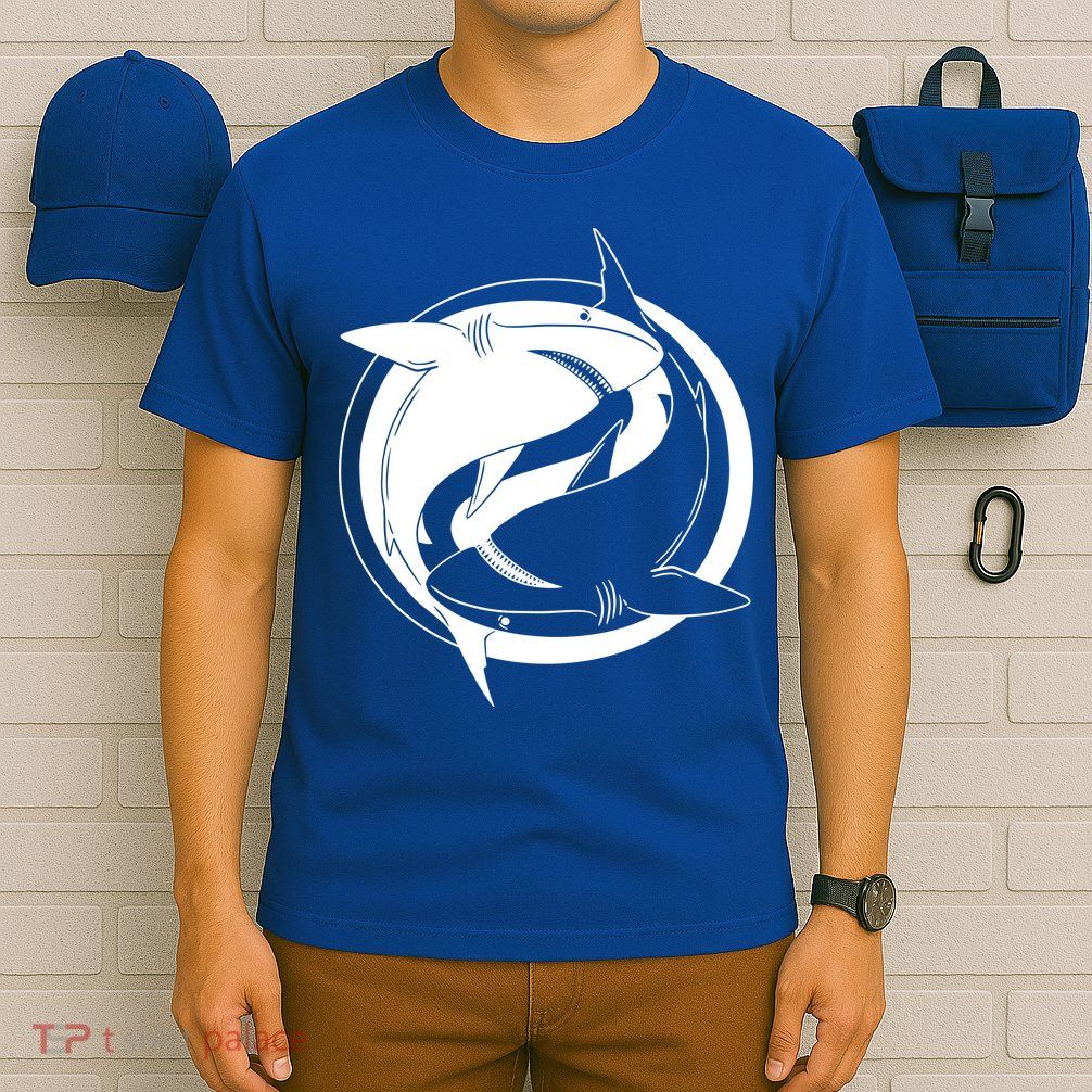 Ying Yang Shark T-Shirt