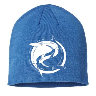 Ying Yang Shark Sustainable Beanie