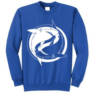 Ying Yang Shark Tall Sweatshirt