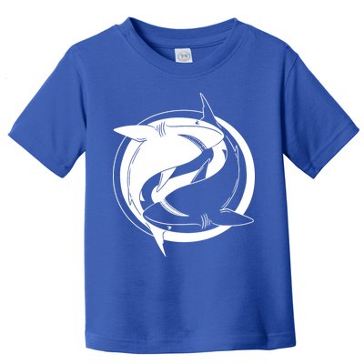 Ying Yang Shark Toddler T-Shirt