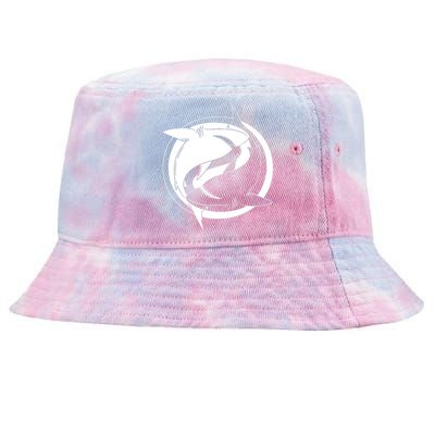 Ying Yang Shark Tie-Dyed Bucket Hat