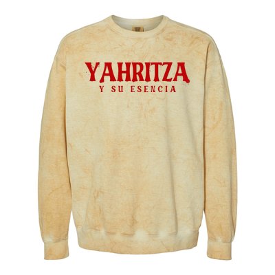 Yahritza Y Su Esencia Mexico Soy El Unico Musica Music Colorblast Crewneck Sweatshirt