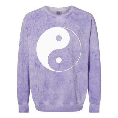 Yin Yang Symbol Taoism Chinese East Asian Philosophy Colorblast Crewneck Sweatshirt