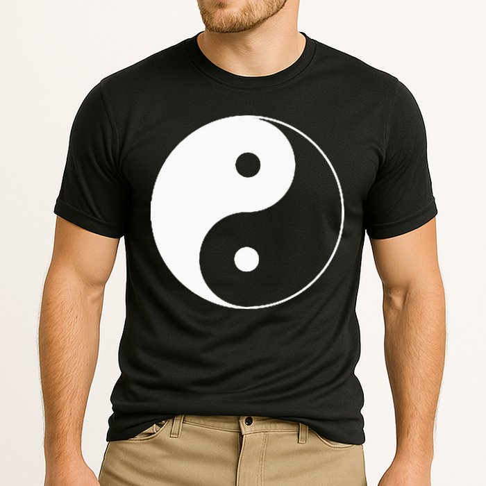Yin Yang Symbol Taoism Chinese East Asian Philosophy Cooling Performance Crew T-Shirt
