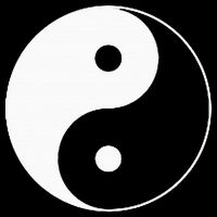 Yin Yang Symbol Taoism Chinese East Asian Philosophy Cooling Performance Crew T-Shirt