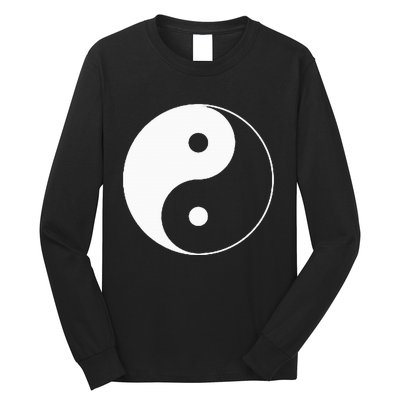 Yin Yang Symbol Taoism Chinese East Asian Philosophy Long Sleeve Shirt