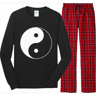 Yin Yang Symbol Taoism Chinese East Asian Philosophy Long Sleeve Pajama Set