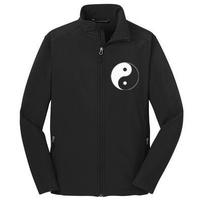 Yin Yang Symbol Taoism Chinese East Asian Philosophy Core Soft Shell Jacket