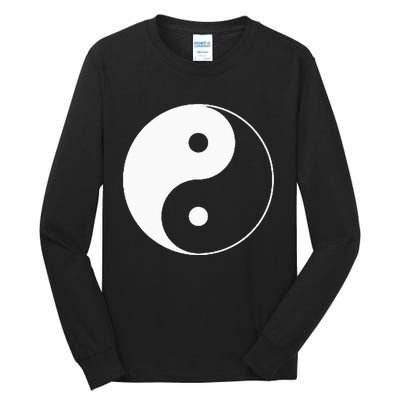 Yin Yang Symbol Taoism Chinese East Asian Philosophy Tall Long Sleeve T-Shirt