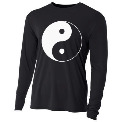 Yin Yang Symbol Taoism Chinese East Asian Philosophy Cooling Performance Long Sleeve Crew