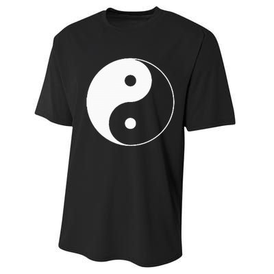 Yin Yang Symbol Taoism Chinese East Asian Philosophy Performance Sprint T-Shirt