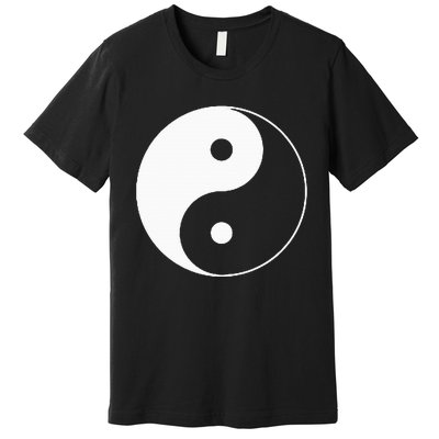 Yin Yang Symbol Taoism Chinese East Asian Philosophy Premium T-Shirt