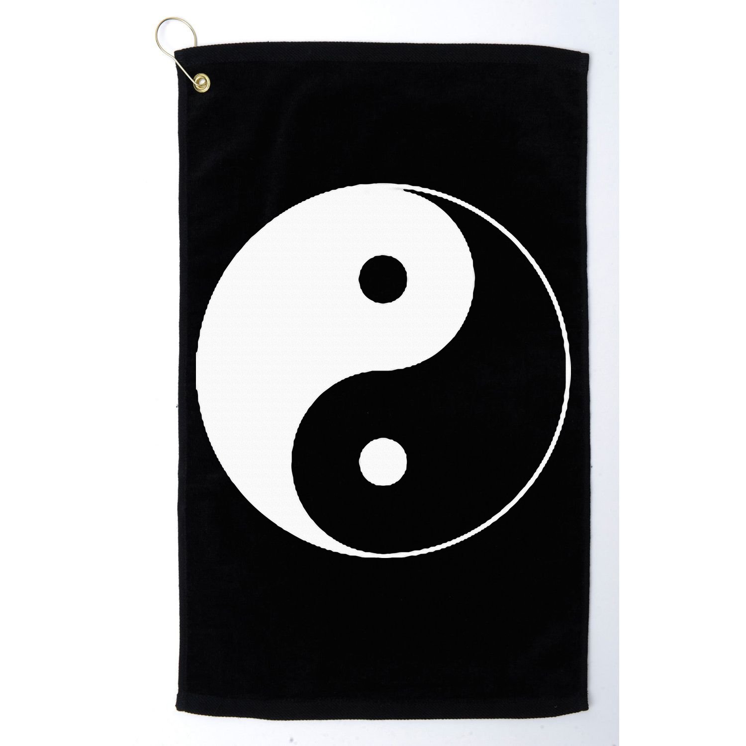 Yin Yang Symbol Taoism Chinese East Asian Philosophy Golf Towel