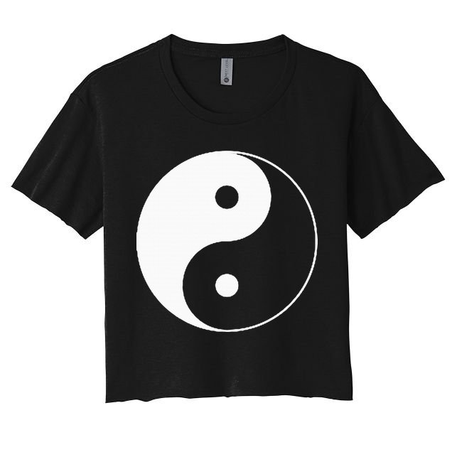 Yin Yang Symbol Taoism Chinese East Asian Philosophy Crop Top