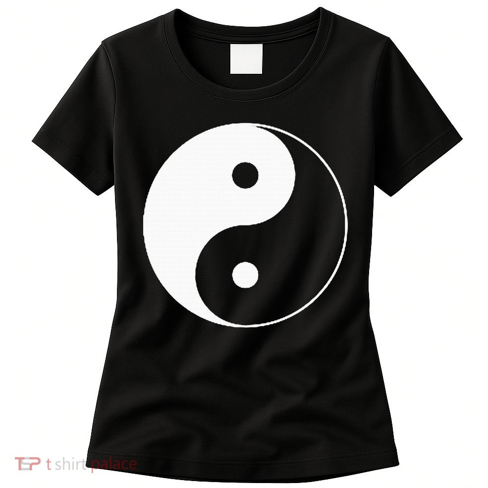 Yin Yang Symbol Taoism Chinese East Asian Philosophy Womens T-Shirt