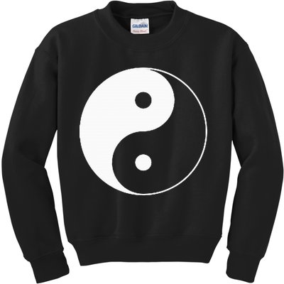 Yin Yang Symbol Taoism Chinese East Asian Philosophy Kids Sweatshirt