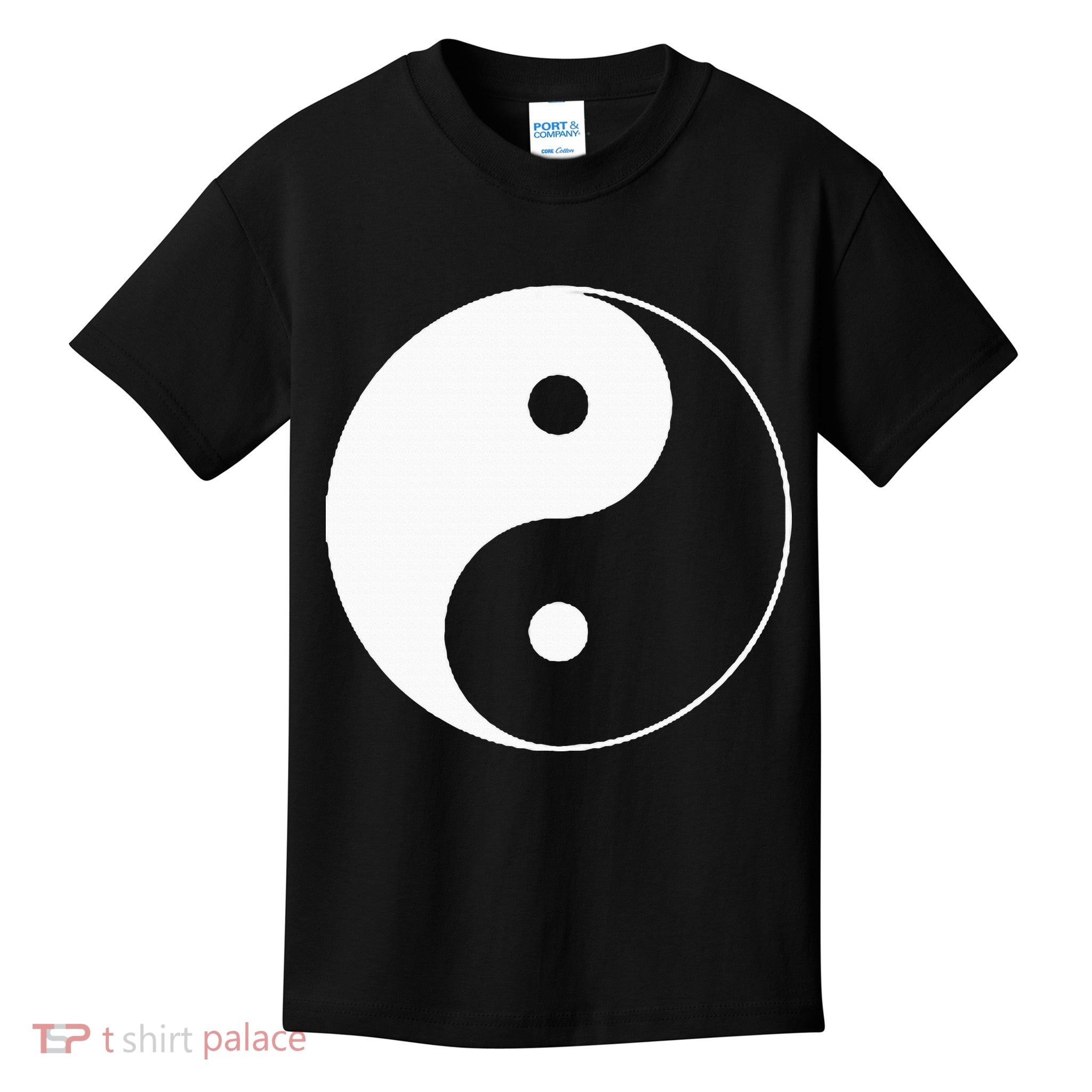 Yin Yang Symbol Taoism Chinese East Asian Philosophy Kids T-Shirt