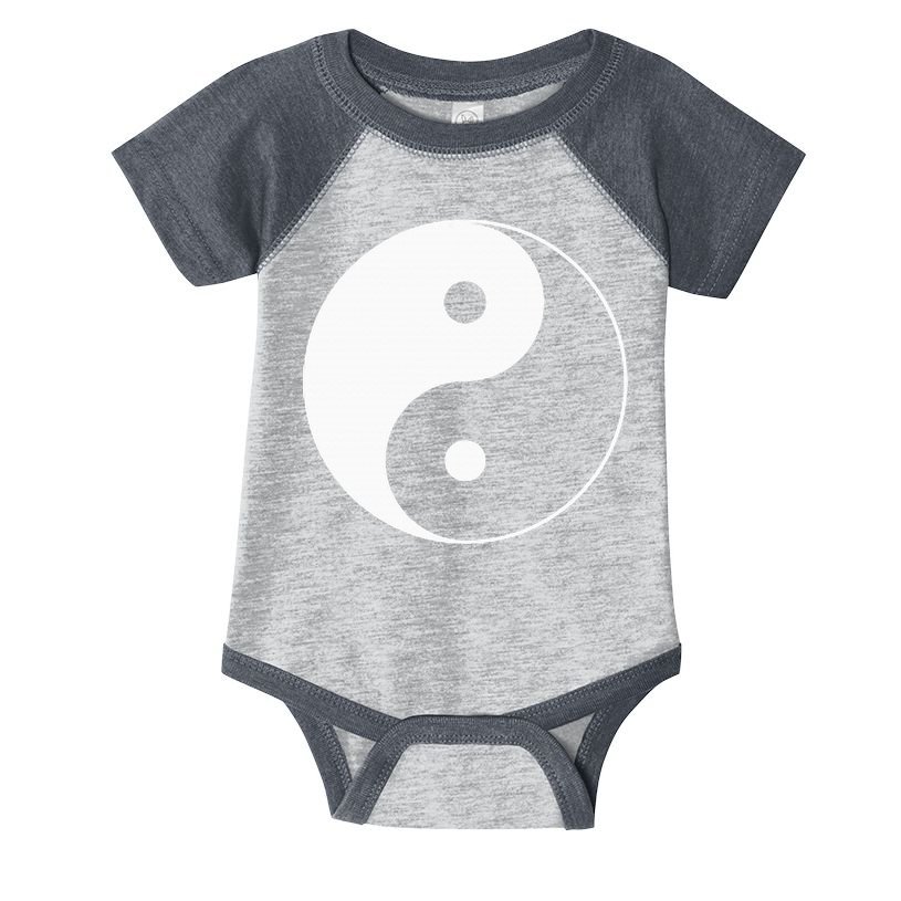 Yin Yang Symbol Taoism Chinese East Asian Philosophy Infant Baby Jersey Bodysuit