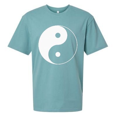 Yin Yang Symbol Taoism Chinese East Asian Philosophy Sueded Cloud Jersey T-Shirt