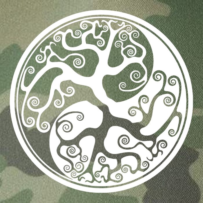 Yin Yang Tree Of Life Legacy Tie Dye Trucker Hat