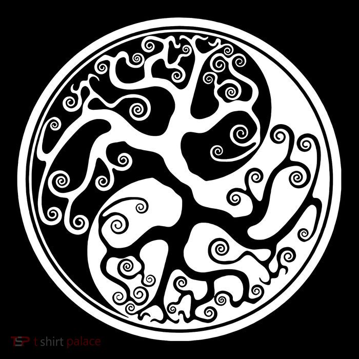 Yin Yang Tree Of Life Impact Tech Backpack