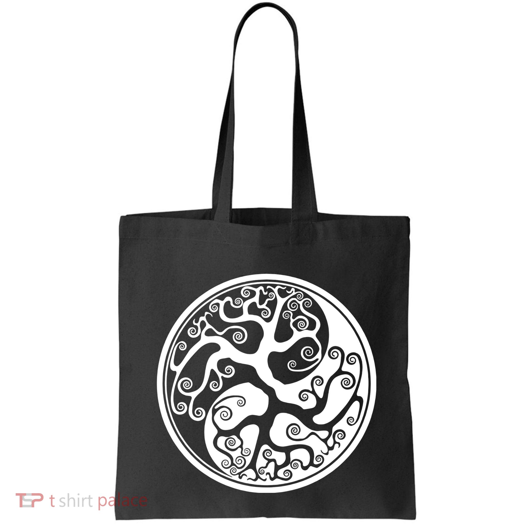 Yin Yang Tree Of Life Bag