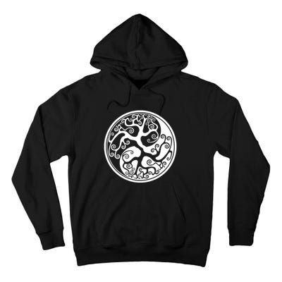 Yin Yang Tree Of Life Tall Hoodie