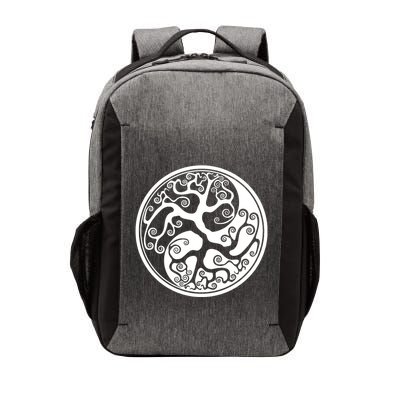 Yin Yang Tree Of Life Vector Backpack