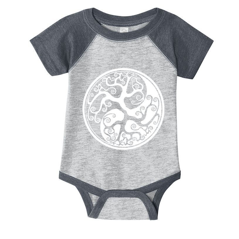 Yin Yang Tree Of Life Infant Baby Jersey Bodysuit
