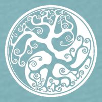 Yin Yang Tree Of Life Sueded Cloud Jersey T-Shirt