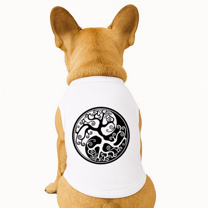 Yin Yang Tree Of Life Doggie Tank