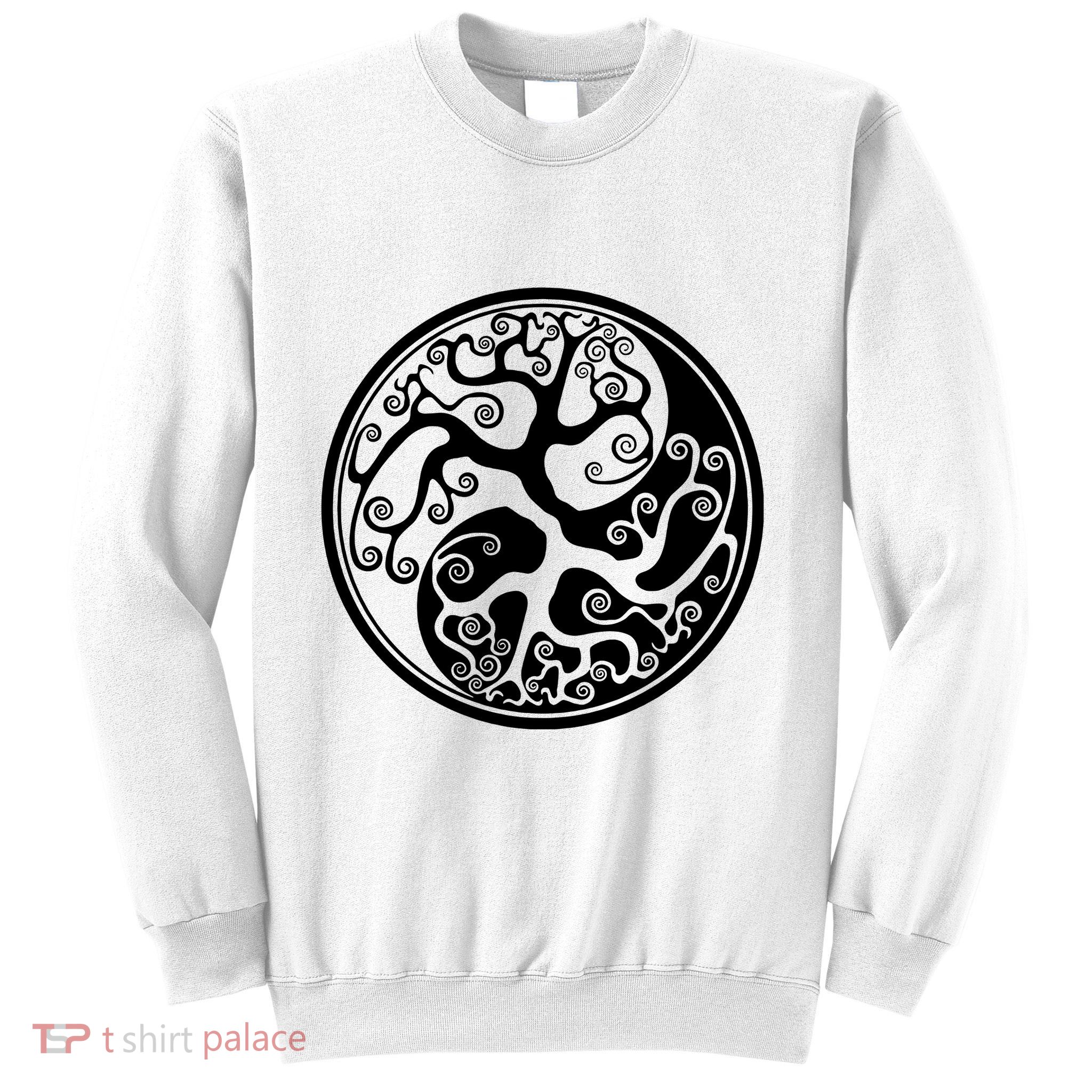 Yin Yang Tree Of Life Sweatshirt