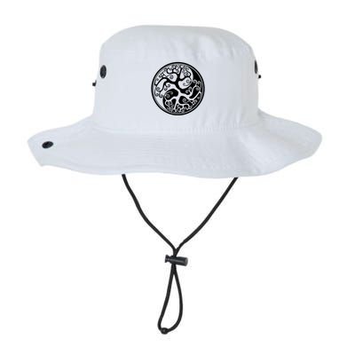 Yin Yang Tree Of Life Bucket Hat