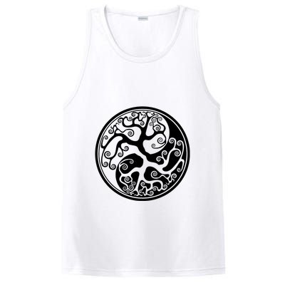 Yin Yang Tree Of Life PosiCharge Competitor Tank