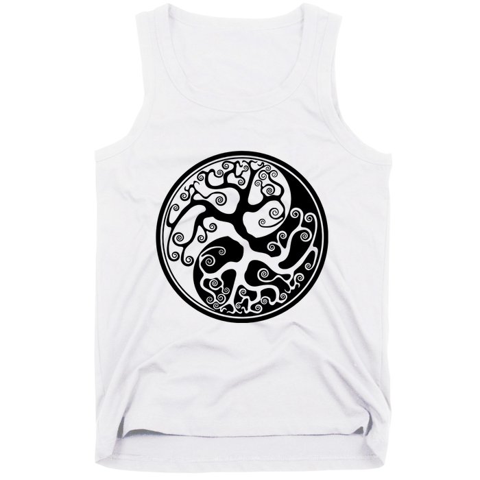 Yin Yang Tree Of Life Tank Top