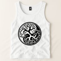 Yin Yang Tree Of Life Tank Top